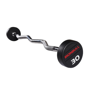 Set de rubber barbell ironbull 10-30 Kgs.